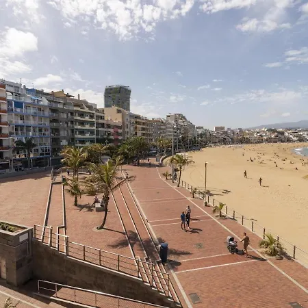Lightbooking Primera Linea De Playa De Las Canteras Lejlighed