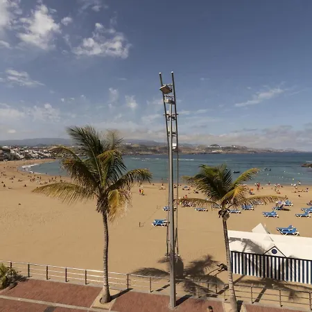 Lightbooking Primera Linea De Playa De Las Canteras Lejlighed *